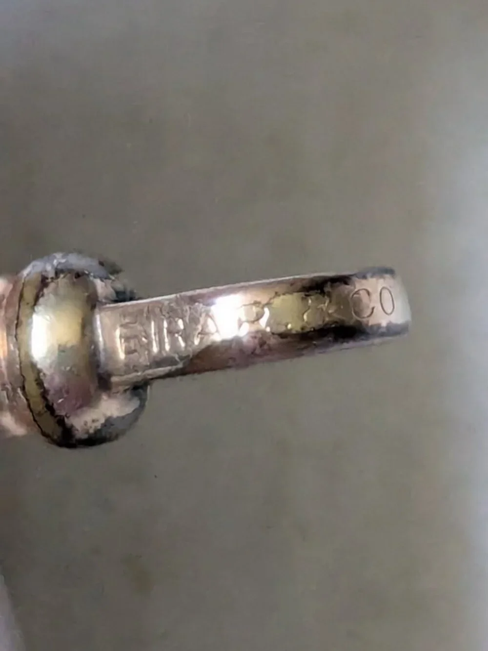 Antique EIRAR & CO. Gold Filled Watch Chain Fob